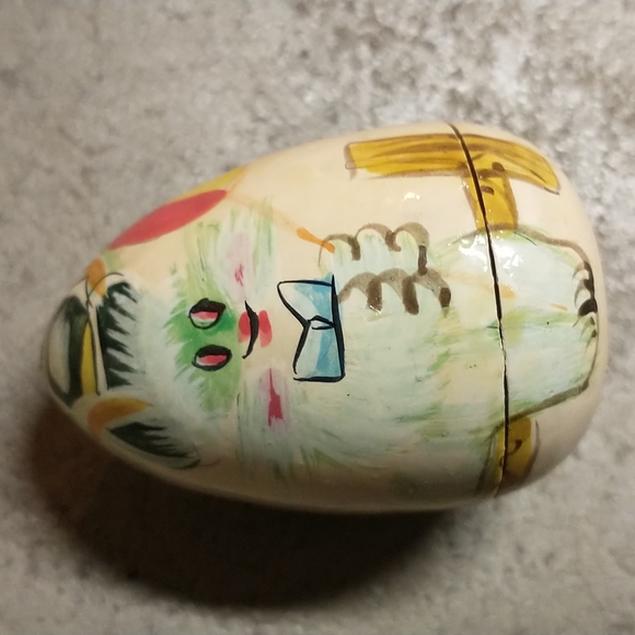 Hand Painted Nesting Eggs for a child' toy or Easter decorations - Picture 7 of 12
